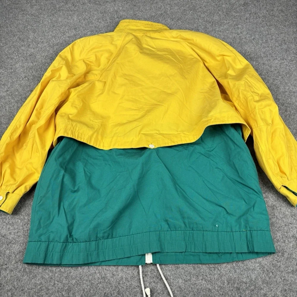 VTG Braefair Sports Jacket Mens Large‎ Colorblock Sailing Nautical Windbreaker